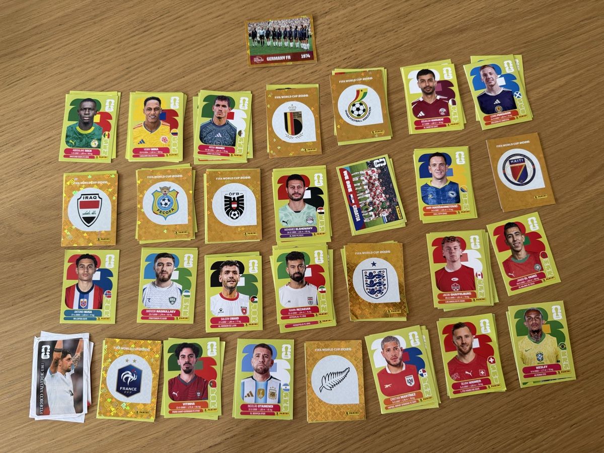 Panini Cartes à collectionner: Über 130 Panini Bilder – D'occasion à Seon par Manfred27