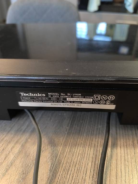 Technics Giradischi: Technics SL-J110 R plattenspieler – Usato da Dielsdorf venduto da mbe_8q2z 1
