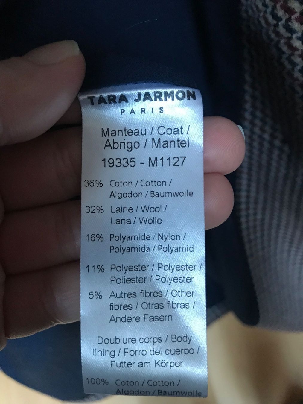 Tara Jarmon Mäntel: Manteau Tara Jarmon 36 – Gebraucht aus Basel von Maria-Alexa 8