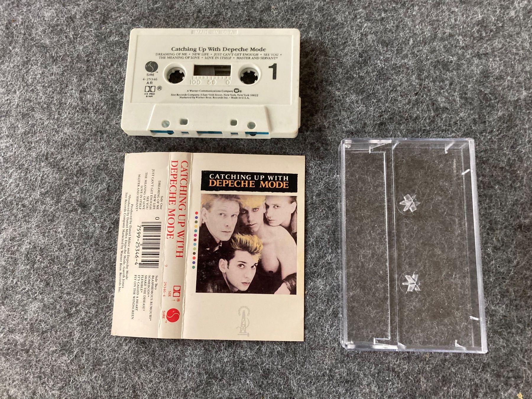 Musicassette: Depeche Mode - Catching Up With Depeche Mode (MC) – Usato da Fribourg venduto da Karushi 3