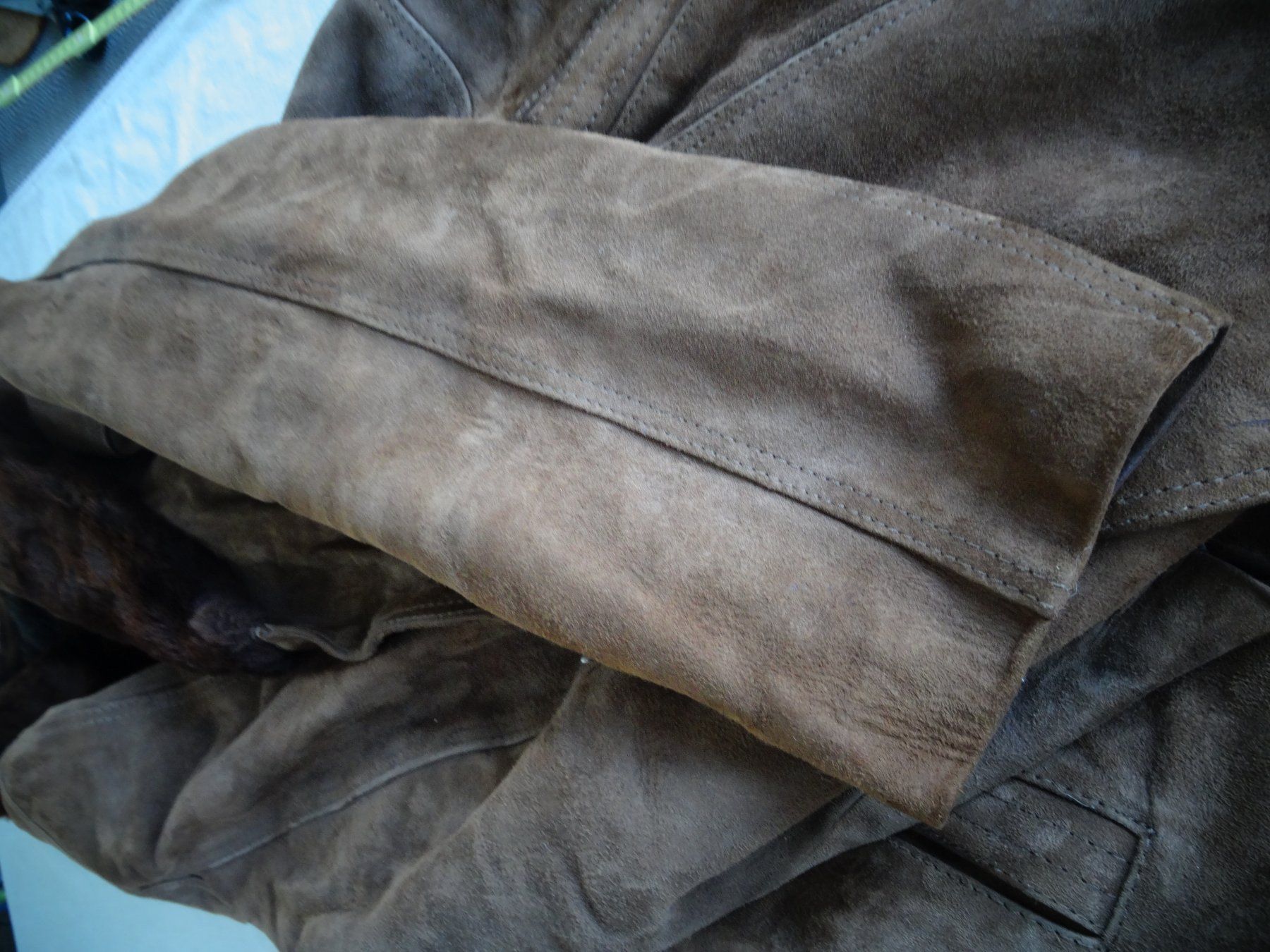Cappotti: Wildleder Mantel Frey echtes Leder – Usato da Neerach venduto da jenny062 7