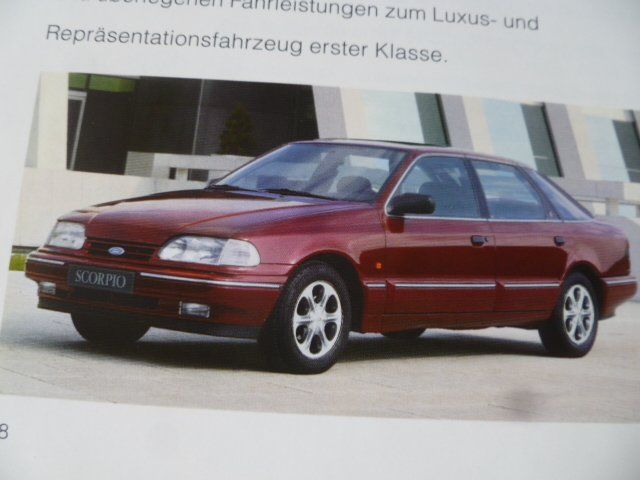 Ford Documenti: Ford Scorpio Prospekt 2.1992 – Usato da Zofingen venduto da sosalinos01 3