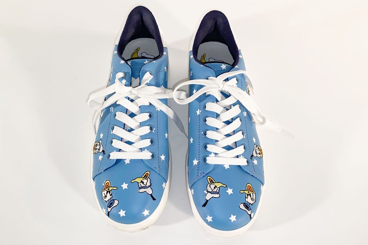Scarpe da donna: Moaconcept Donald Duck Sneakers hellblau Gr. 39 – Usato da Ballwil venduto da ClassicGallery 6