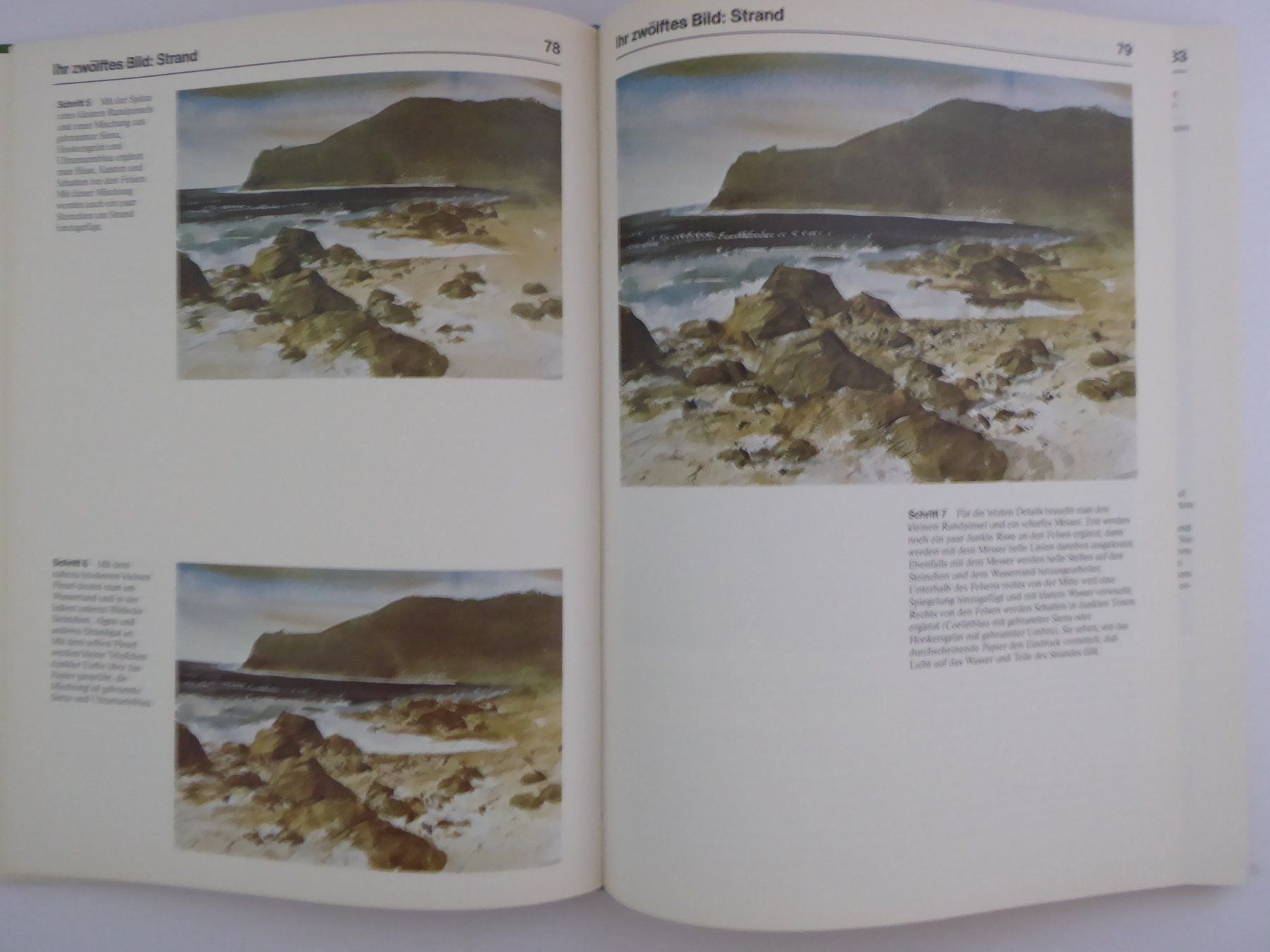 Libri: Buch: Aquarellmalerei, Ravensburger 1978 – Usato da Turbenthal venduto da Panau 4