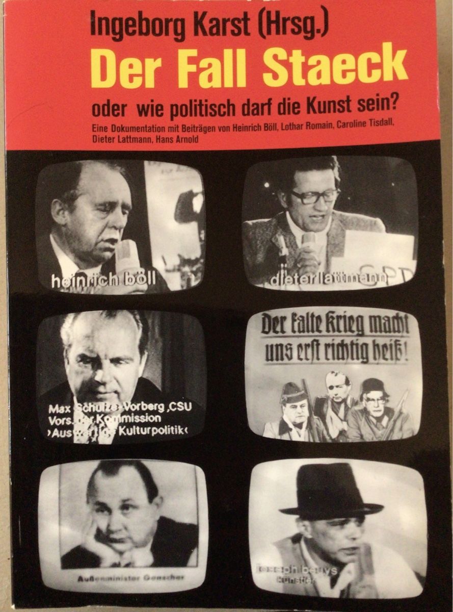 Bücher: Darf Kunst politisch sein? - Der Fall Staeck BRD 1975 – Neu (gemäss Beschreibung) aus Ennetbaden von Nab2012