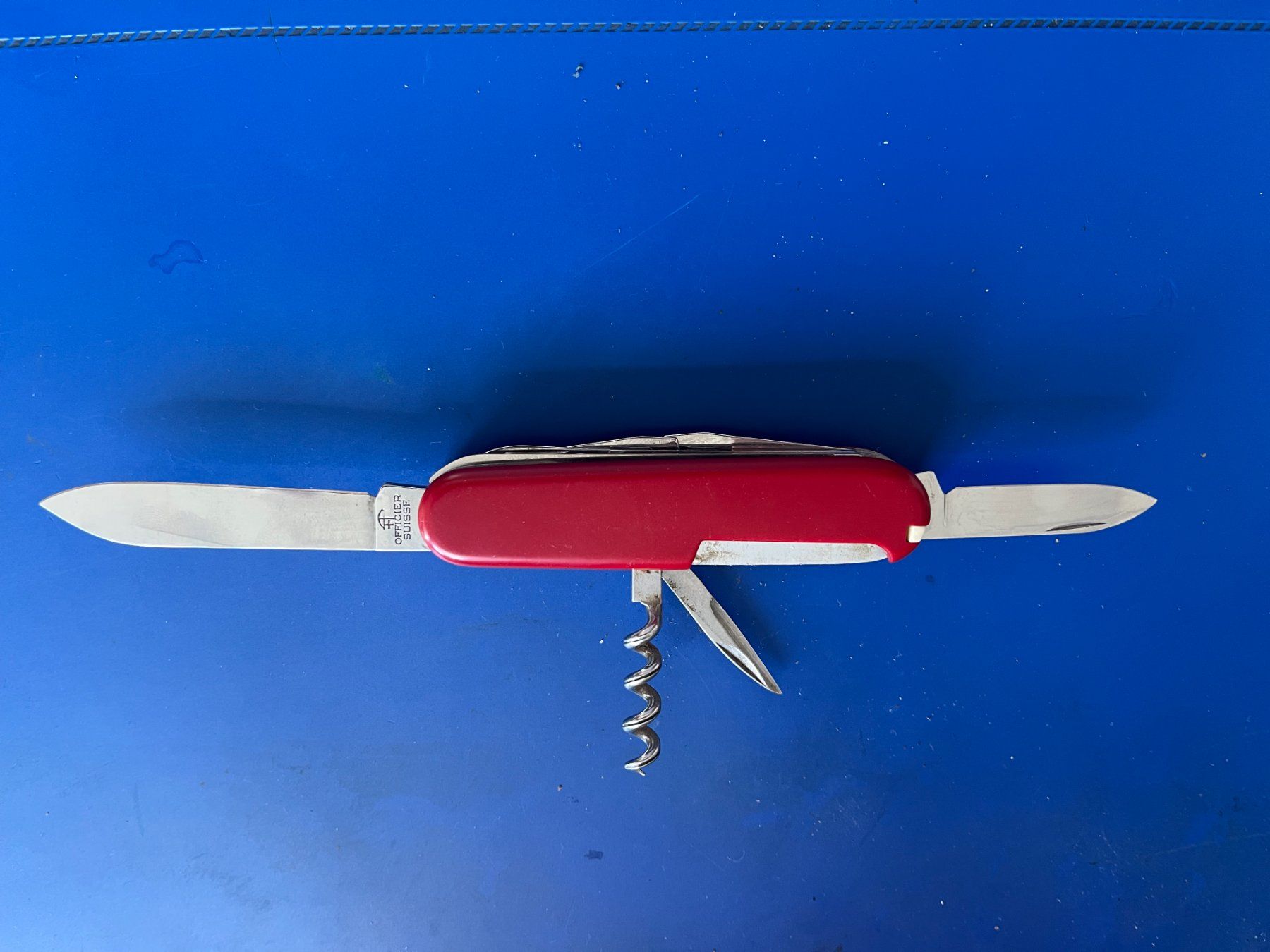 Victorinox Coltelli tascabile: Victorinox Messer mit Werbung auf Klinge – Usato da Dintikon venduto da Redgar58 5