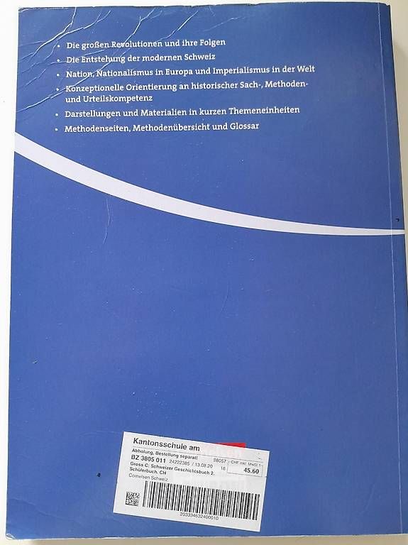 Livres: Schweizer Geschichtsbuch 1 & 2  Cornelsen – D'occasion à St.Gallen par Infinity74 1