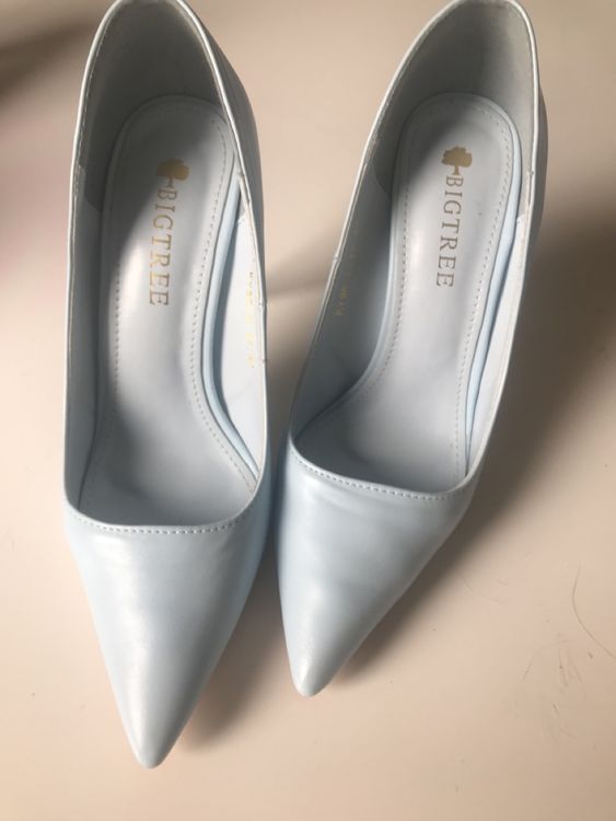 Escarpins bleu ciel hot sale