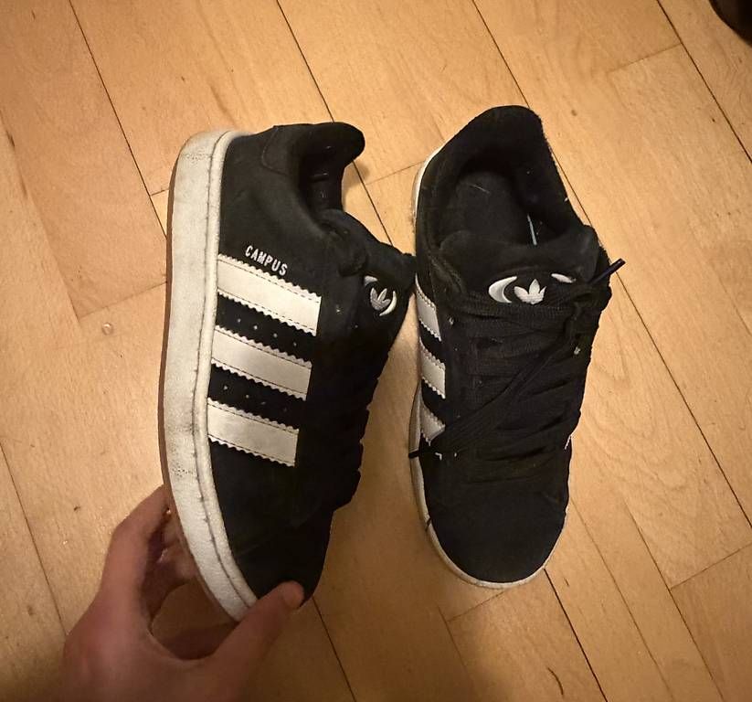 Scarpe da uomo: Adidas Campus, Schwarz – Usato da Basel venduto da lolaloli 2