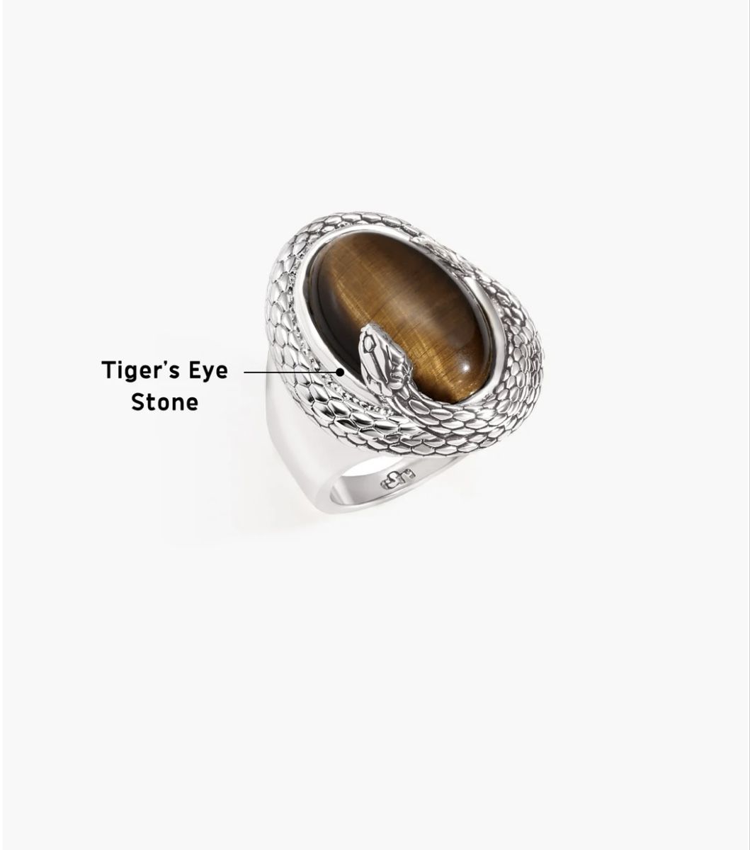 Ringe: Silberring mit Tigerauge-Stein – Neu und originalverpackt aus Zürich von kat_x8wt 3