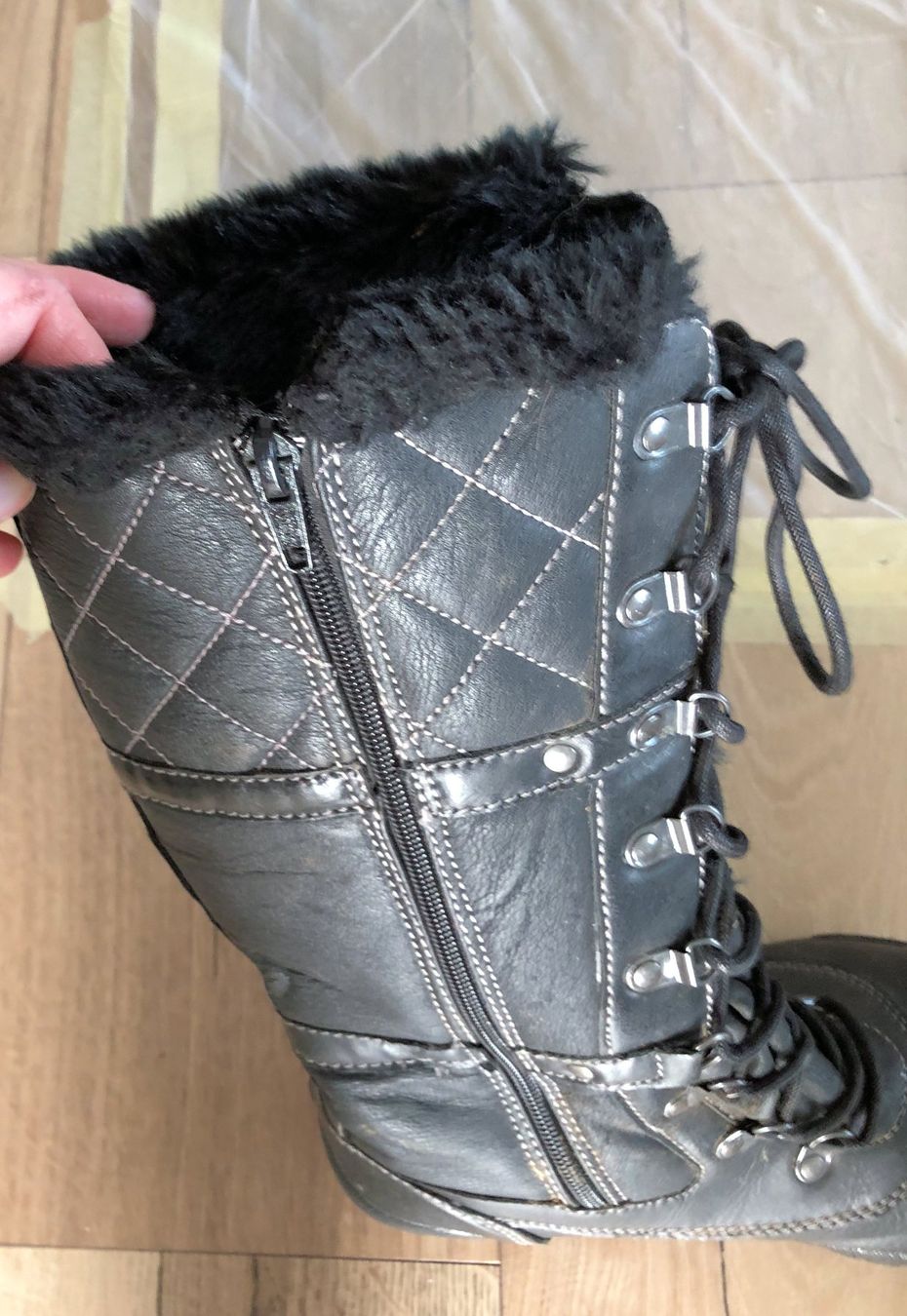 Scarpe da donna: Reitstiefel, gefüttert – Usato da Rüti ZH venduto da Jasna89 3