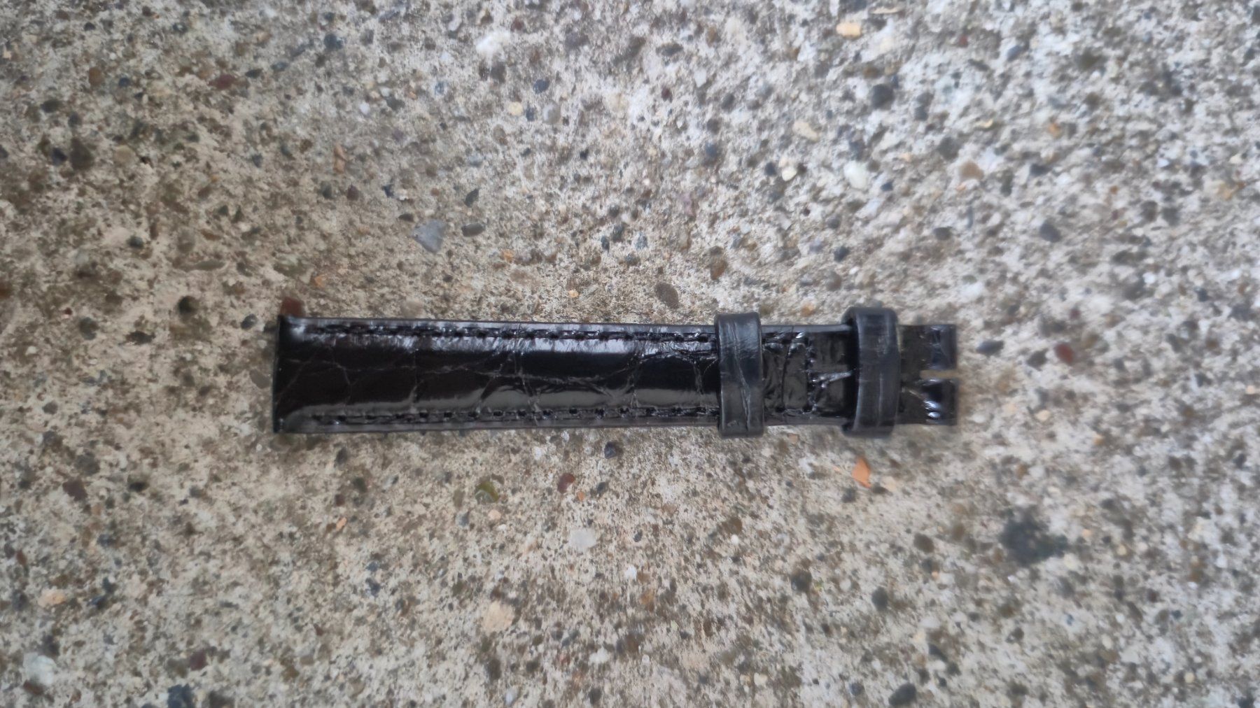 Bracciali & Braccialetti: Longines Alligator-Lederarmband – Nuovo (secondo la descrizione) da Elsau venduto da Woolie81 2