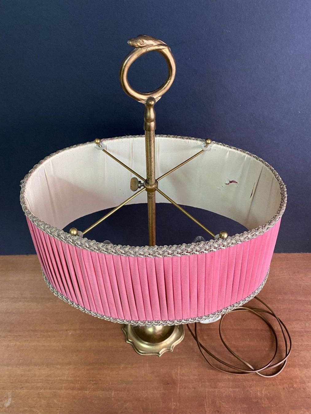 Lampade: Vintage Elégante Florentiner Lampe – Usato da Schaffhausen venduto da vintageville 3
