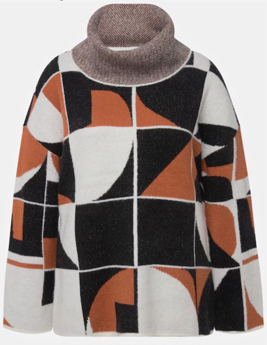 Maglioni & Felpe: Pullover, Jacquard Strick, Rollkragen, Langarm – Usato da Wattwil venduto da Zeemeermin 1