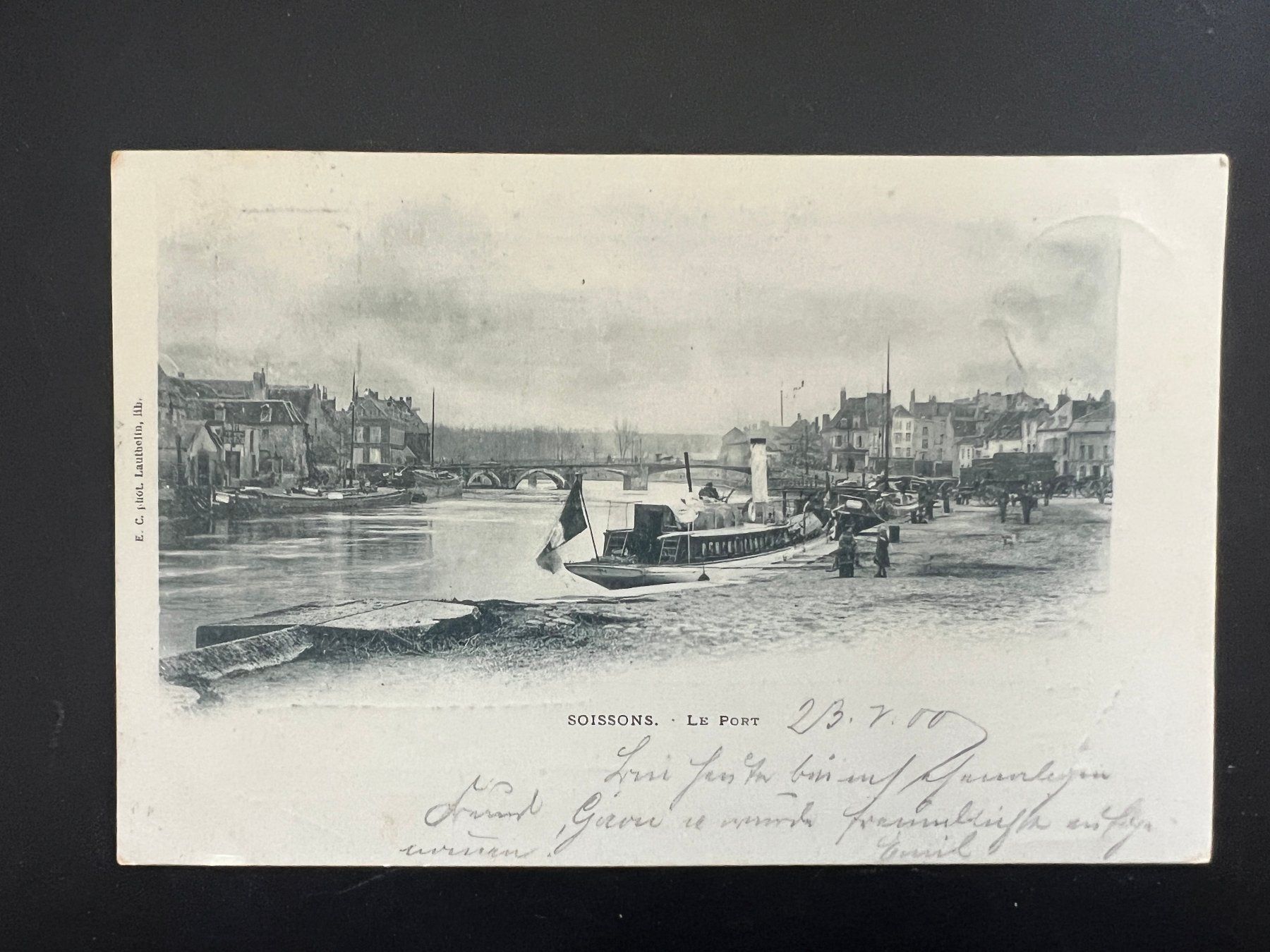 Ansichtskarten: AK 1900 Soisson le Port    (G374) – Gebraucht aus Hinwil von Sidi4