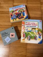 2 Kinderbücher Bauernhof + Kindergarten & Kinderspiel