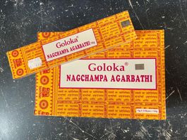 12 x 16g Räucherstäbchen Goloka Nag Champa