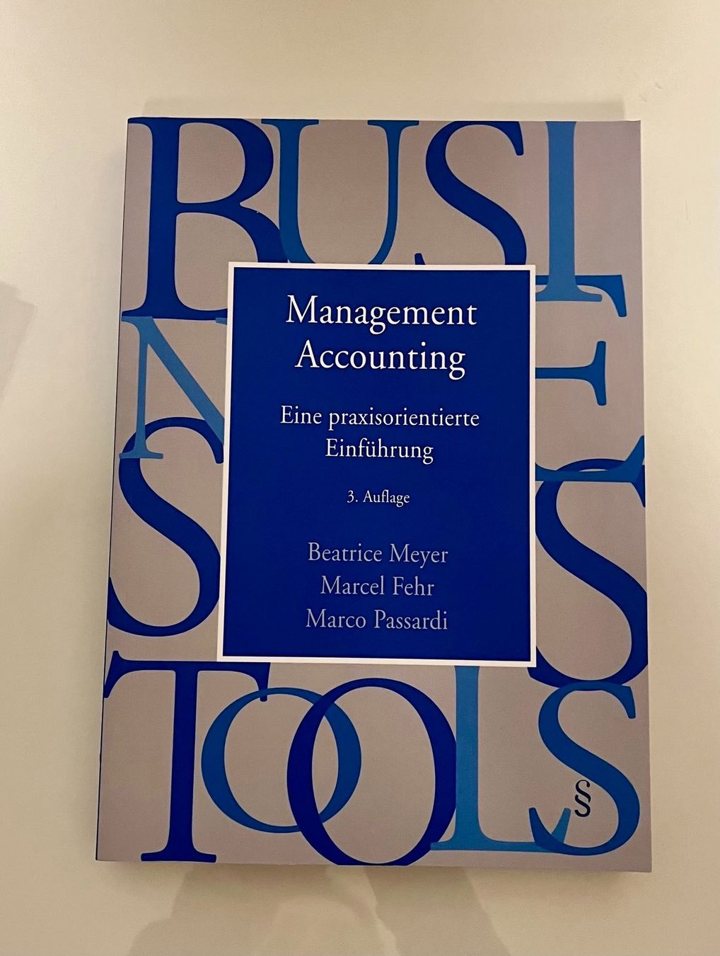 Bücher: NEU - Management Accounting - Meyer, Fehler, Passardi CHF 68 – Neu (gemäss Beschreibung) aus Zürich von GC_ZH