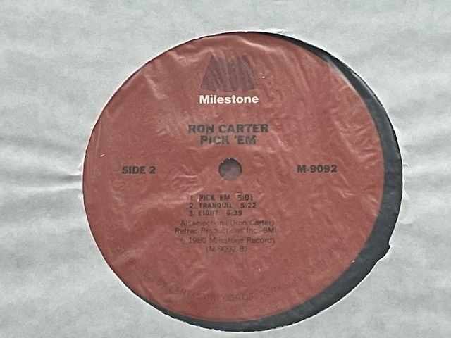 Dischi in vinile: RON CARTER: PICK `EM - MILESTONE - USA – Nuovo (secondo la descrizione) da Fahrwangen venduto da Swirl2 2