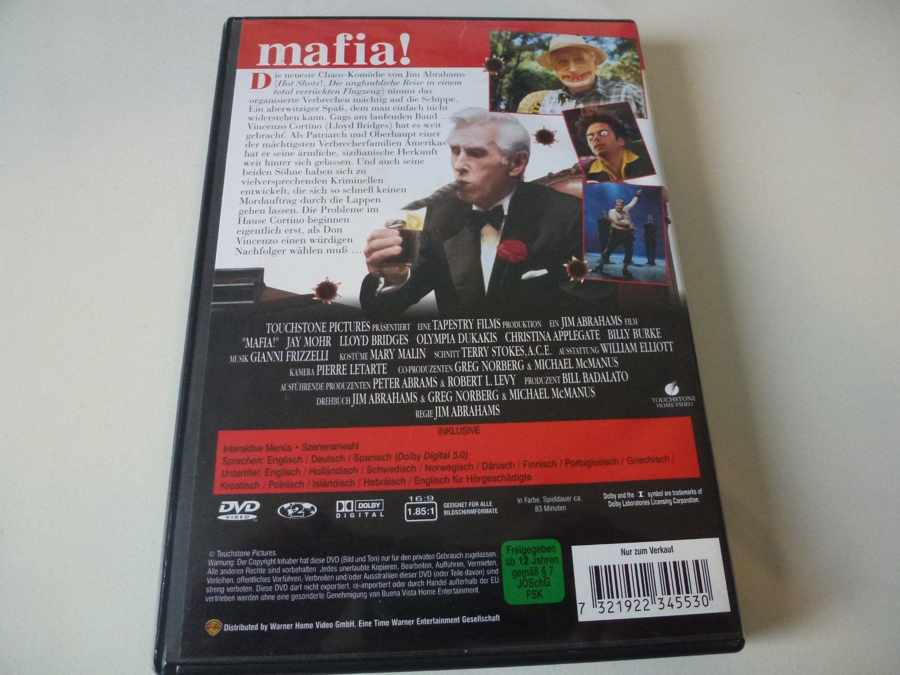 Tutti i DVDs: Mafia! (1998) DVD – Nuovo (secondo la descrizione) da Bern venduto da Frebo 1