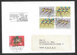 Sonderbrief A. 1493 Schweiz. 2 Tage Marsch Bern 5.-7.5.1989