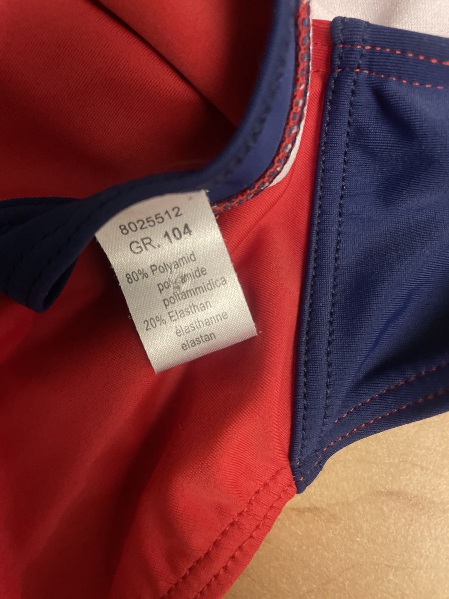 Migros Costumi da bagno & Bikini: Neuer Migros Badeanzug Gr.104 – Nuovo (secondo la descrizione) da Obergerlafingen venduto da cabo4 2