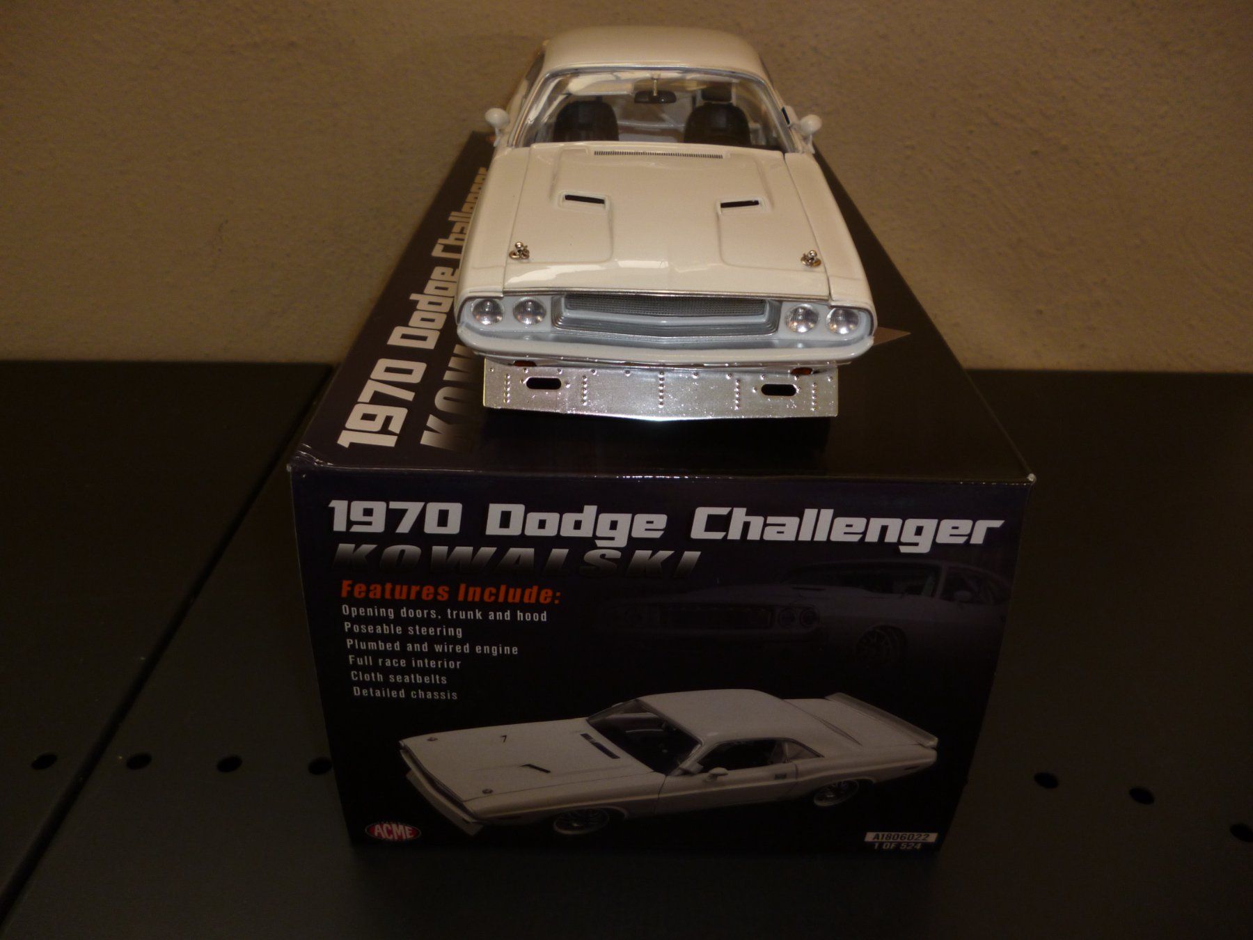 Dodge Modellautos: Dodge Challenger 1970 "Kowalski" 1:18 ACME – Neu und originalverpackt aus Niederwil SG von Kaicorner03 2