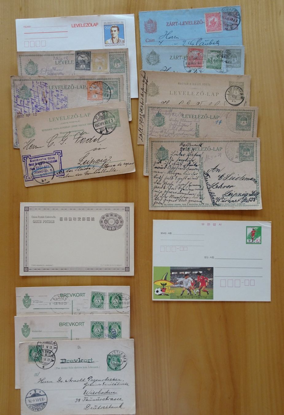 Cartoline postali: Postkarten ganze Welt – Usato da Feldbrunnen venduto da MarcusSO 2