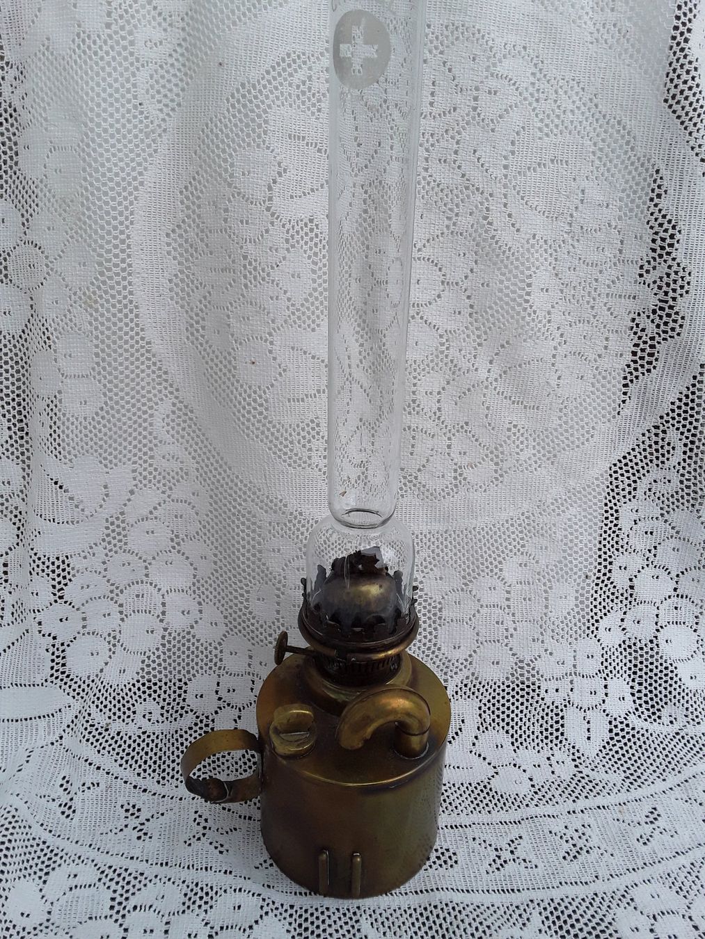 Lampes: ANTIKE PETROLLAMPE PATENT NO 82.. – D'occasion à Bilten par konrad7321 1