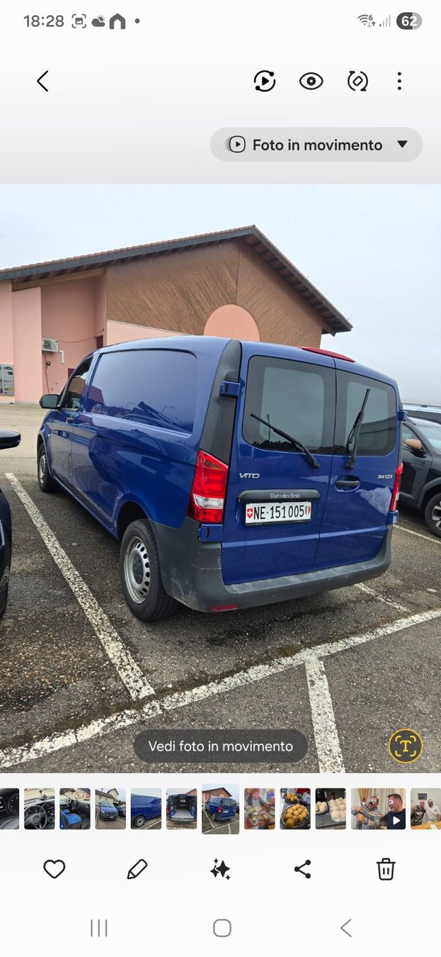 Mercedes-Benz Veicoli commerciali: Mercedes  vito 114 cdi 2019 – Usato da Cernier venduto da gma_y2l8 1