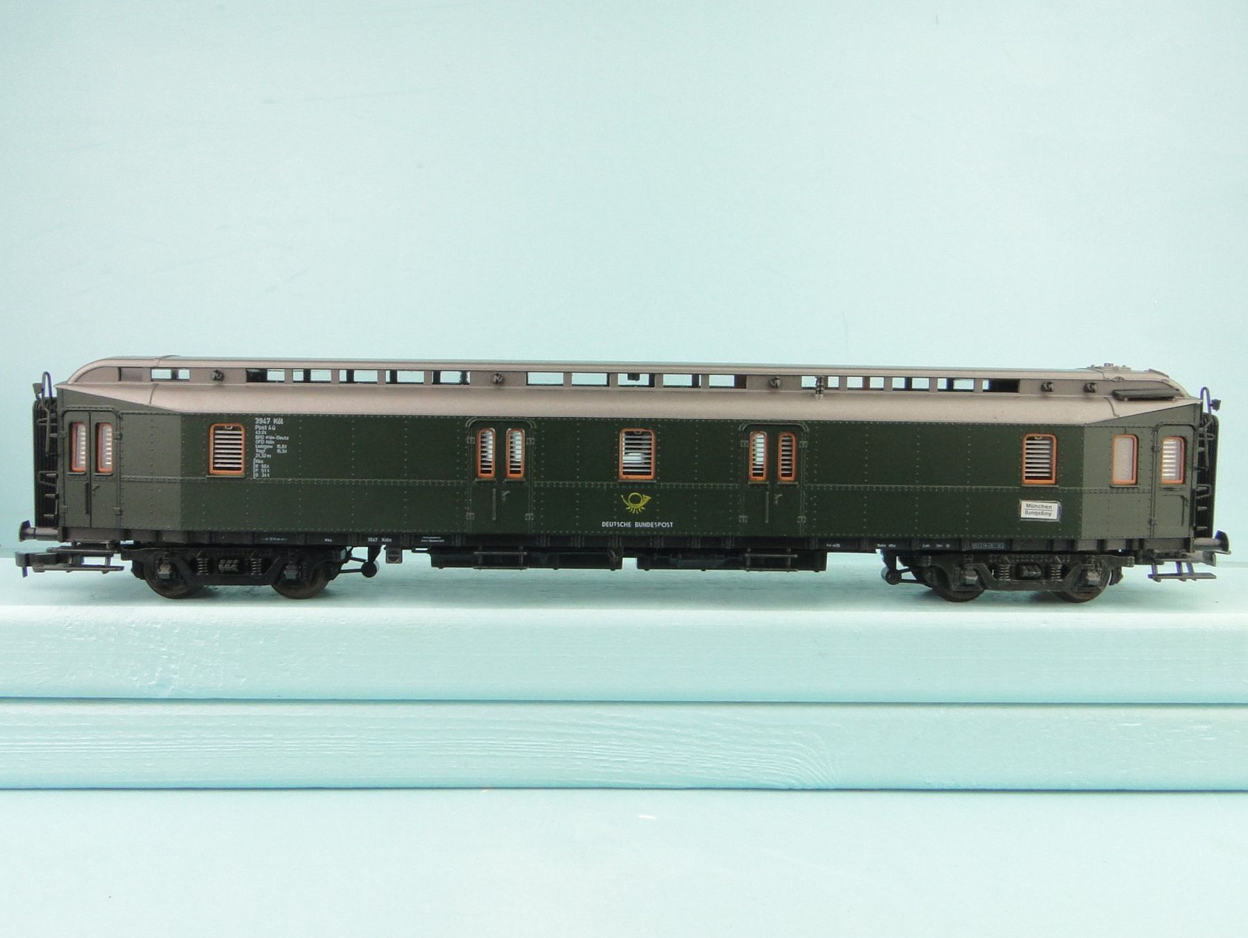 Roco Modellini di ferrovie: Roco 4293 H0 DB Echte Gepäckwagen – Usato da Bülach venduto da cann11 1