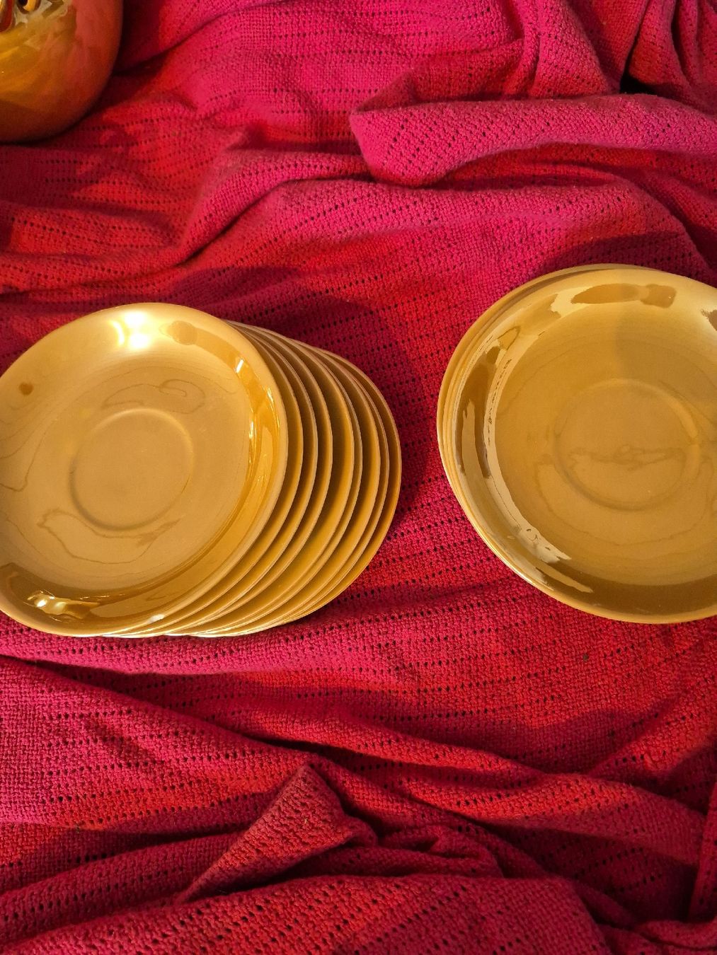 Set di piatti: Service à thé/café vintage doré – Usato da Penthalaz venduto da yve_wsq8 1