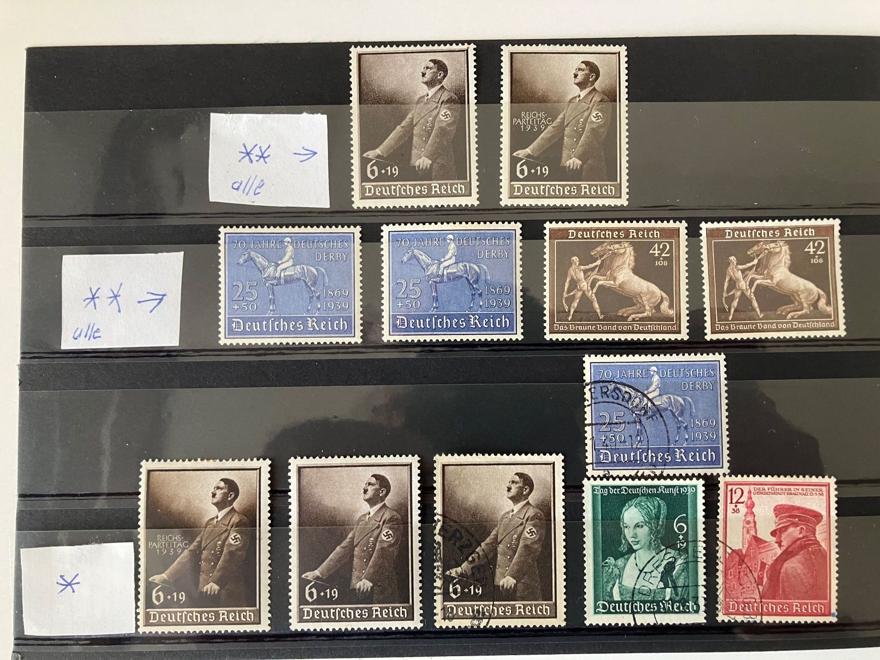 Tutti i francobolli: Hochwertiges Lot Deutsches Reich – Usato da Baar venduto da Ramona10 2