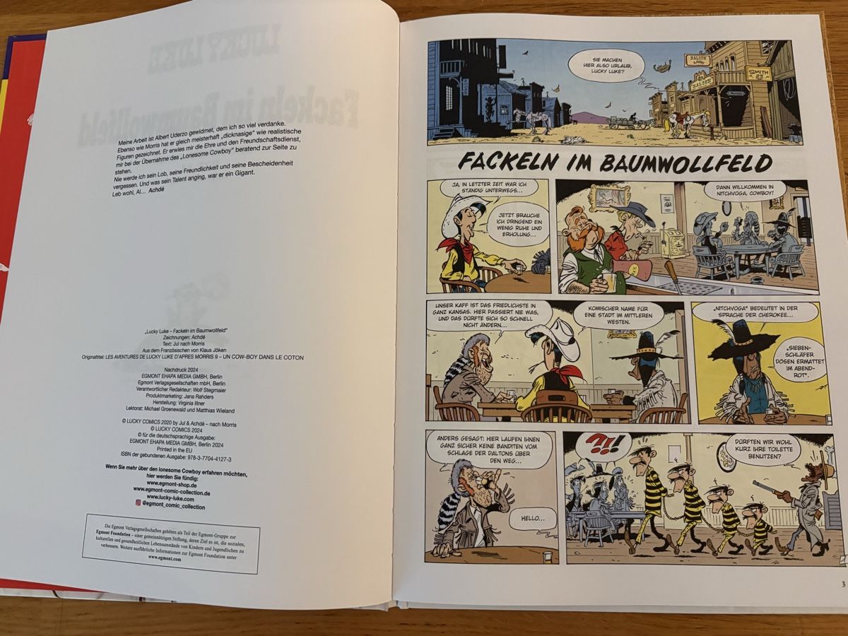 Fumetti: LUCKY LUKE comic NEU – Nuovo (secondo la descrizione) da Herzogenbuchsee venduto da warrior77 1