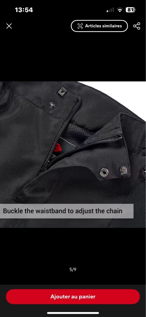 Pantalons: Pantalon de moto – Neuf avec emballage d'origine à Martigny par ArtDeiud71 4