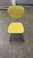 Retro Stuhl, gelb, 60er Jahre Designklassiker, Vintage