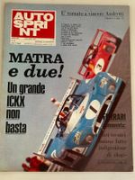 vintage italian magazine AUTOSPRINT N° 16 23 aprile 1973