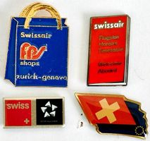 Swissair - Swiss  Pins