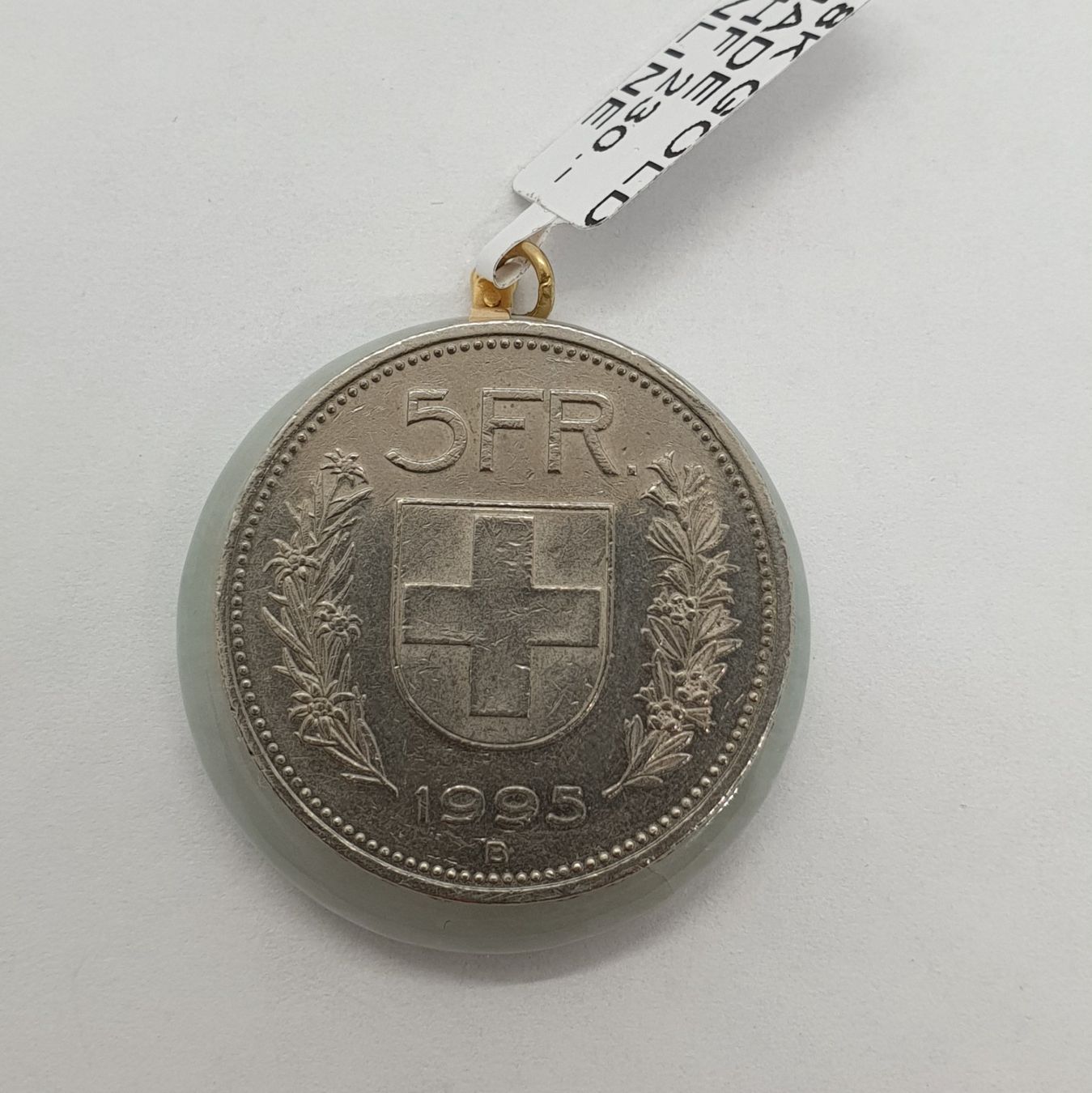Ciondoli: Echt 18K Gold - Jade Anhänger – Usato da Luzern venduto da Luzern-Goldhaus 3