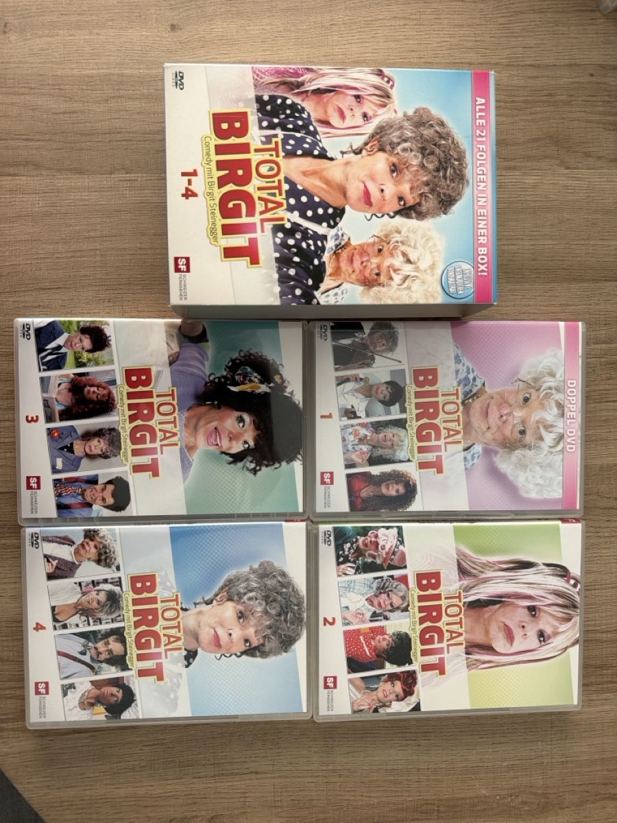 Alle DVDs: Total Birgit 1-4 DVD – Gebraucht aus Hagendorn von masterchieff