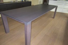 Verstellbarer massiver Esstisch aus Eichenholz,  Top Zustand