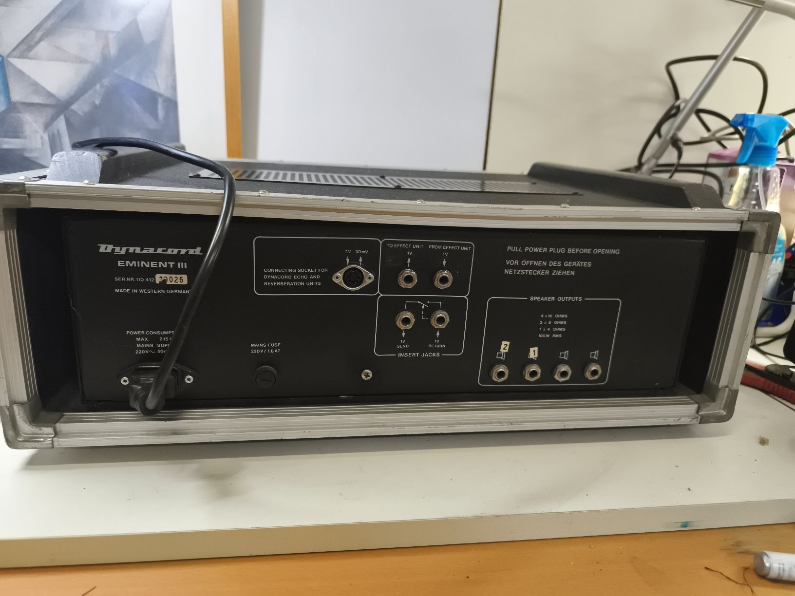 Amplificatori: Dynacord Eminent 3 (nov828) – Usato da Künten venduto da Schnaepplihuus 5