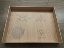 Grapat -Grand plateau en bois (Plateau de tri / Jeux libres)
