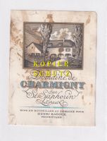 Etikette - Domaine de Charmigny sur St. Saphorin /bd