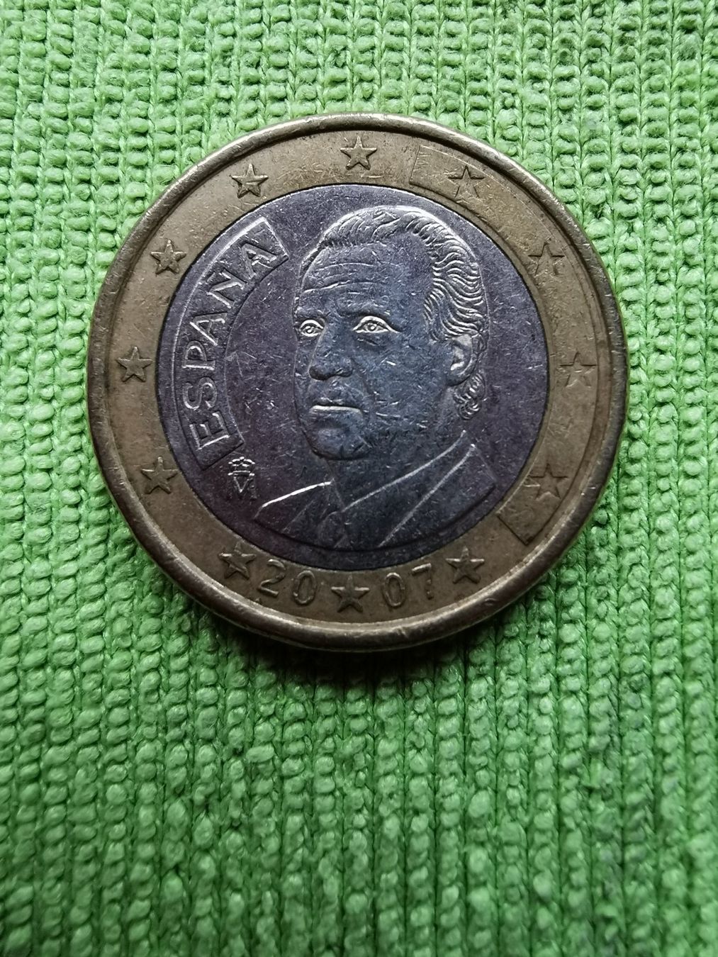 Alle Münzen: 1 Euro Münze Jg 2007 / Spanien – Gebraucht aus Lausen von 04362 1