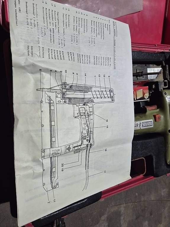 Tutti gli attrezzi: Novus Multi-tacker j-172 – Usato da Seuzach venduto da rjuc 3