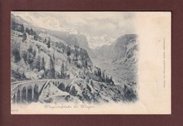 WENGERNALPBAHN bei Wengen - 1901