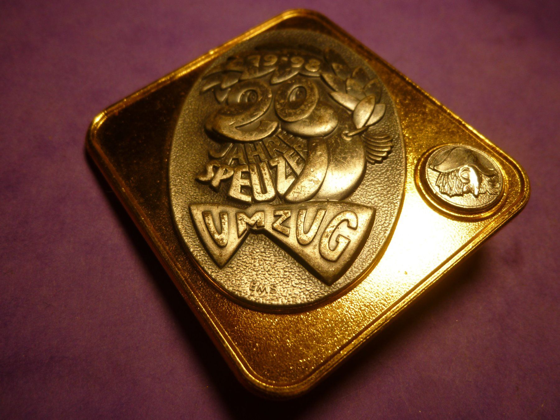 Placchette & Badge: SPEUZ 1998 GOLD – Usato da Ried (Muotathal) venduto da Mandarin02
