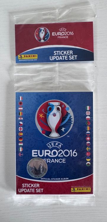 Panini Uefa Euro 2016 France Sticker Update Set 84 Stickern (Neu ...