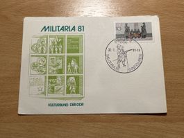 DDR Briefmarke Militaria 81 Berlin Zinnfiguren Top Zustand